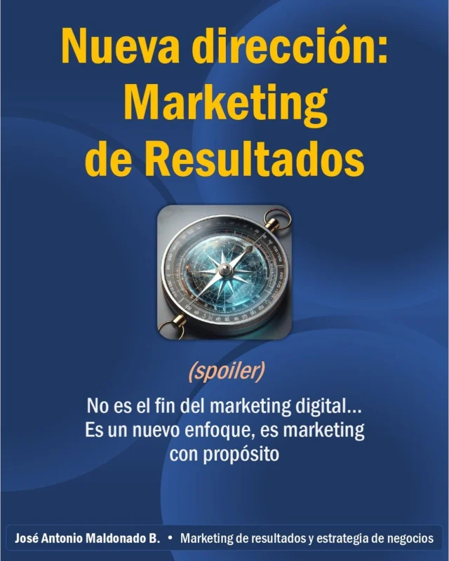■ Te propongo algo: Abandonemos el marketing digital ■ La obsesión con los canales digitales nos ha llevado a tratar de resolverlo todo con esas herramientas, obviando recursos que nos pueden llevar más fácilmente a lograr nuestros objetivos.

Por eso te invito a hablar de 𝗠𝗮𝗿𝗸𝗲𝘁𝗶𝗻𝗴 𝗱𝗲 𝗥𝗲𝘀𝘂𝗹𝘁𝗮𝗱𝗼𝘀: Usemos las herramientas que hagan falta... ya sean contactos presenciales, llamadas telefónicas, impresos, radio, etc.
Literal: Lo que haga falta para llegar más rápido, llegar a la gente correcta, para ser eficaces y eficientes. Digital, analógico... lo que sea necesario.

Obvio... para ver resultados hay que medir. Para ver resultados debemos saber a dónde queremos ir, conocer a nuestra audiencia y sus aspiraciones. Esta es una invitación a repensar el enfoque y actuar en consecuencia.

En este carrusel te cuento más...

#MarketingDeResultados #ROI #EstrategiaDeNegocio #Crecimiento #PYMES #MarketingConProposito #Eficiencia #ExpoConsultores #MarketingDigital #Rentabilidad #Emprendedores #Estrategia